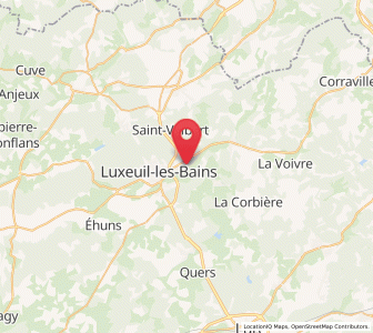 Map of Froideconche, Bourgogne-Franche-Comté