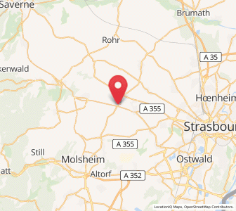 Map of Furdenheim, Grand Est