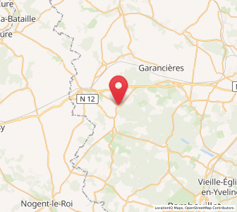 Map of Gambais, Île-de-France