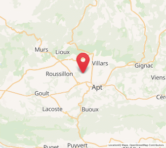 Map of Gargas, Provence-Alpes-Côte d'Azur