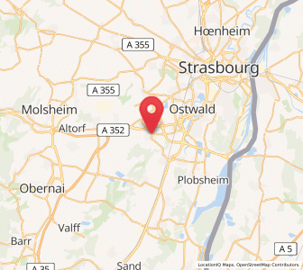 Map of Geispolsheim, Grand Est