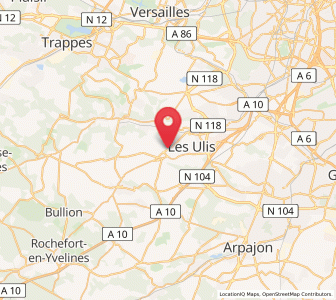 Map of Gometz-le-Châtel, Île-de-France