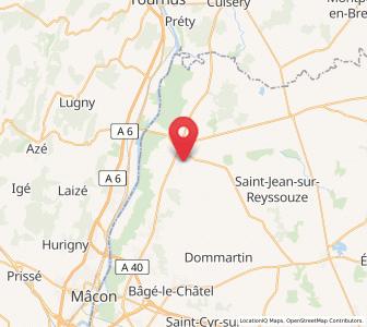 Map of Gorrevod, Auvergne-Rhône-Alpes