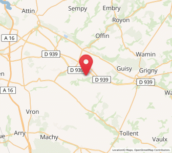 Map of Gouy-Saint-André, Hauts-de-France