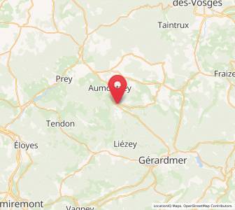 Map of Granges-sur-Vologne, Grand Est
