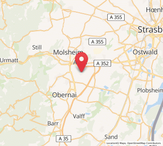 Map of Griesheim-près-Molsheim, Grand Est
