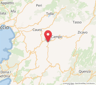 Map of Grosseto-Prugna, Corsica