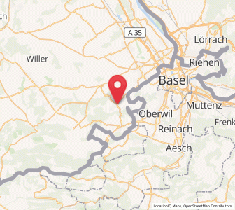 Map of Hagenthal-le-Bas, Grand Est