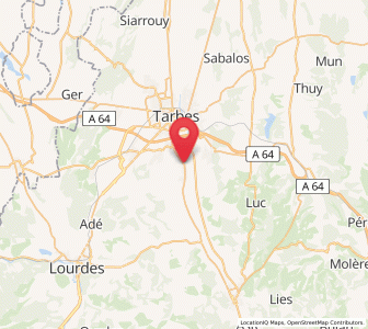 Map of Horgues, Occitanie