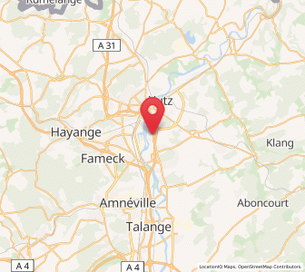 Map of Illange, Grand Est