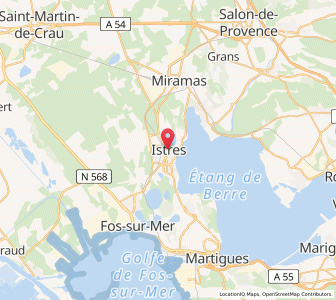 Map of Istres, Provence-Alpes-Côte d'Azur