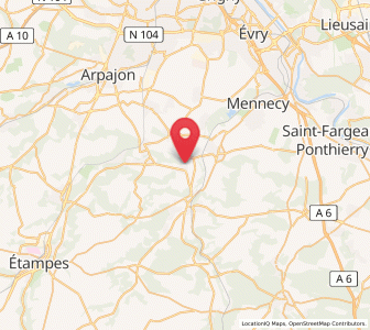 Map of Itteville, Île-de-France