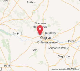 Map of Javrezac, Nouvelle-Aquitaine
