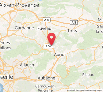 Map of La Bouilladisse, Provence-Alpes-Côte d'Azur