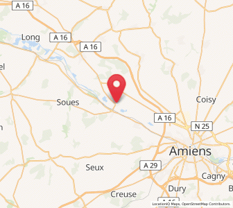 Map of La Chaussée-Tirancourt, Hauts-de-France