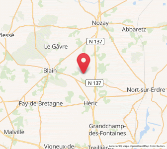 Map of La Chevallerais, Pays de la Loire