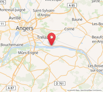 Map of La Daguenière, Pays de la Loire