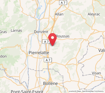 Map of La Garde-Adhémar, Auvergne-Rhône-Alpes