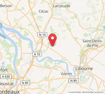 Map of La Lande-de-Fronsac, Nouvelle-Aquitaine