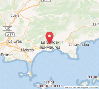 Map of La Londe-les-Maures, Provence-Alpes-Côte d'Azur