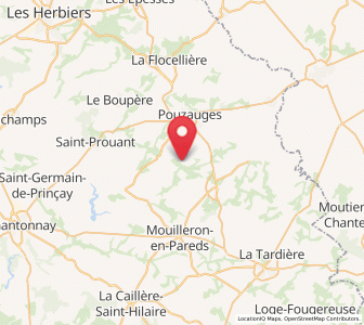 Map of La Meilleraie-Tillay, Pays de la Loire
