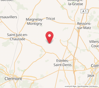 Map of La Neuville-Roy, Hauts-de-France