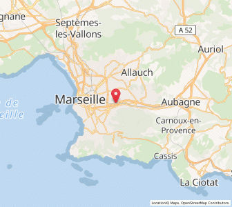 Map of La Pomme, Provence-Alpes-Côte d'Azur
