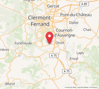 Map of La Roche-Blanche, Auvergne-Rhône-Alpes