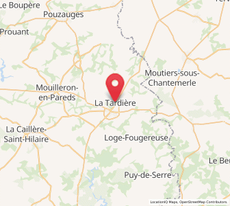 Map of La Tardière, Pays de la Loire