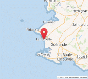 Map of La Turballe, Pays de la Loire
