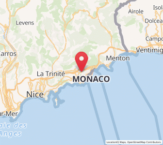 Map of La Turbie, Provence-Alpes-Côte d'Azur