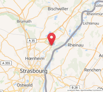 Map of La Wantzenau, Grand Est