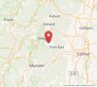 Map of Labaroche, Grand Est