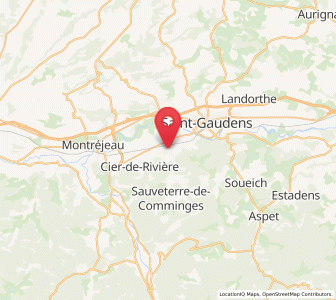 Map of Labarthe-Rivière, Occitanie