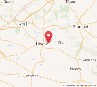 Map of Labastide-Saint-Georges, Occitanie