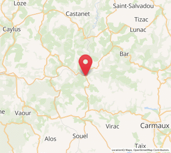 Map of Laguépie, Occitanie