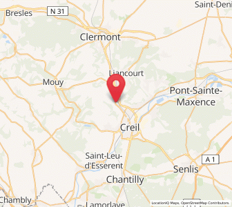 Map of Laigneville, Hauts-de-France