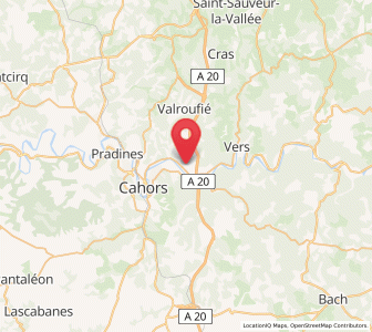 Map of Lamagdelaine, Occitanie