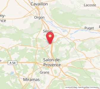 Map of Lamanon, Provence-Alpes-Côte d'Azur