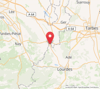 Map of Lamarque-Pontacq, Occitanie