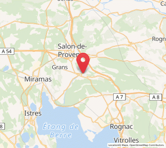 Map of Lançon-Provence, Provence-Alpes-Côte d'Azur