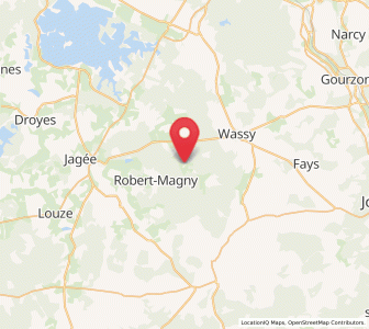 Map of Laneuville-à-Rémy, Grand Est