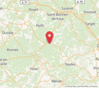 Map of Lapeyrouse, Auvergne-Rhône-Alpes