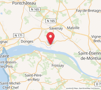 Map of Lavau-sur-Loire, Pays de la Loire