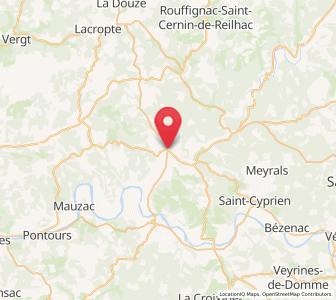 Map of Le Bugue, Nouvelle-Aquitaine