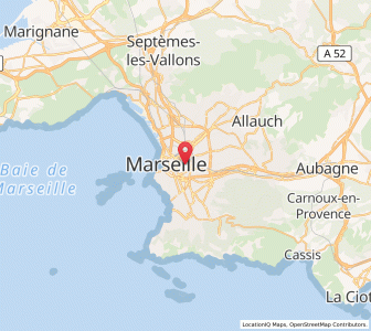 Map of Le Camas, Provence-Alpes-Côte d'Azur