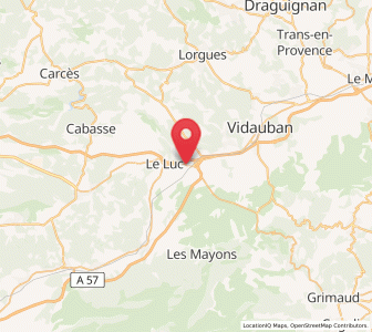 Map of Le Cannet-des-Maures, Provence-Alpes-Côte d'Azur
