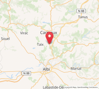 Map of Le Garric, Occitanie