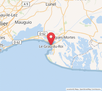 Map of Le Grau-du-Roi, Occitanie
