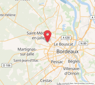 Map of Le Haillan, Nouvelle-Aquitaine